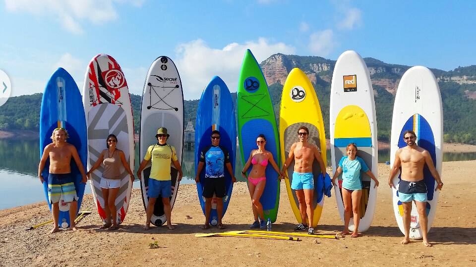 Paddle surf boardsCalella